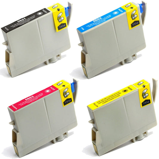 Remanufactured Epson T060 Ink Cartridge (All Colors)