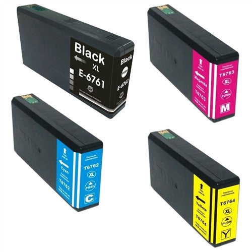 Remanufactured Epson T676XL Ink Cartridge (All Colors, High Yield)