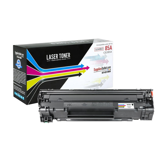 Compatible HP CE285A Black  Toner Cartridge Jumbo - 2,500 Page Yield