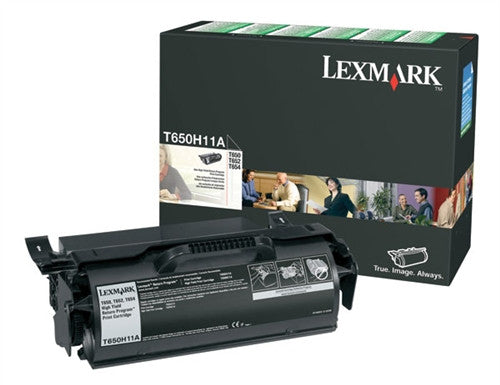 Lexmark T650- T652- T654- T656- TS652 Series High Yield Return Program Print Cartridge (25,000 Yield)