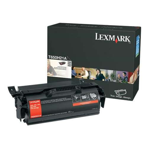 Lexmark T650H21A Toner Cartridge (Black, High Yield)