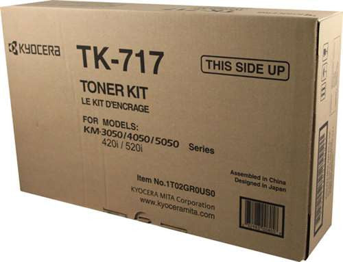 Kyocera-Mita TK-717 Toner Cartridge (Black)