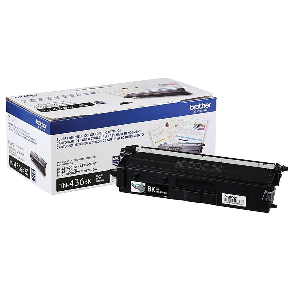 Brother TN436 Toner Cartridge (All Colors, Super High Yield)