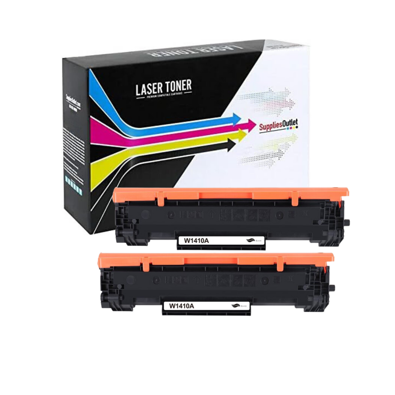 Compatible HP 141A Black Toner Cartridge with CHIP - 950 Page Yield