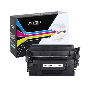 HP 148X (W1480X) Black High Yield Toner with CHIP
