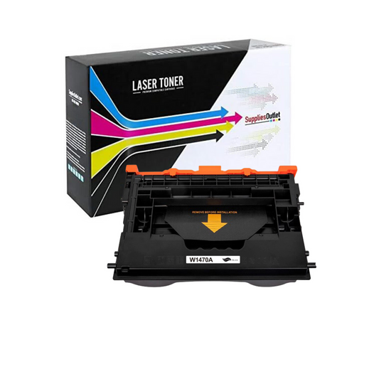 Compatible HP 147A Black Toner Cartridge with CHIP - 10,500 Page Yield