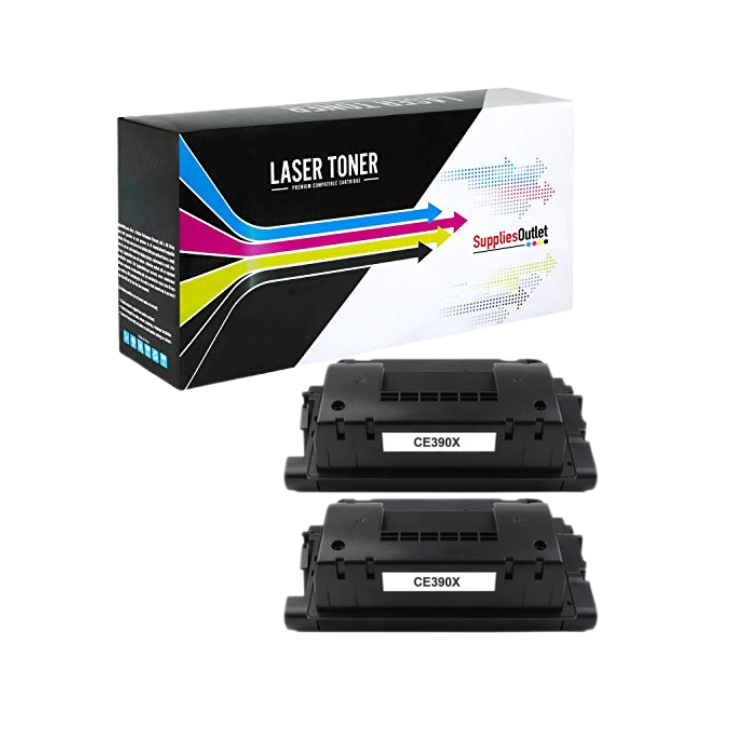 Compatible HP CE390X Black High yield Toner Cartridge - 24,000 Page Yield