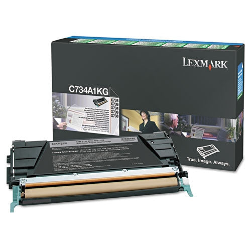 Lexmark X746H1KG Return Program Toner Cartridge (All Colors)