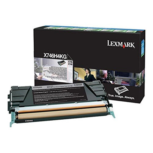 Lexmark X746H4KG Return Program Toner Cartridge (Black, High Yield)