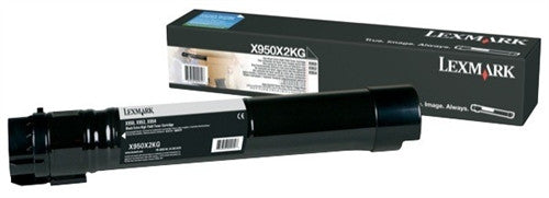 Lexmark X950X2KG Toner Cartridge (Black, Extra High Yield)