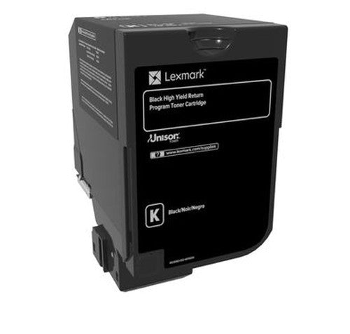 Lexmark 74C1H Toner Cartridge (All Colors, High Yield)