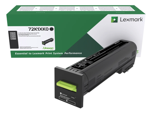 Lexmark 72K1X Toner Cartridge (All Colors, Extra High Yield)