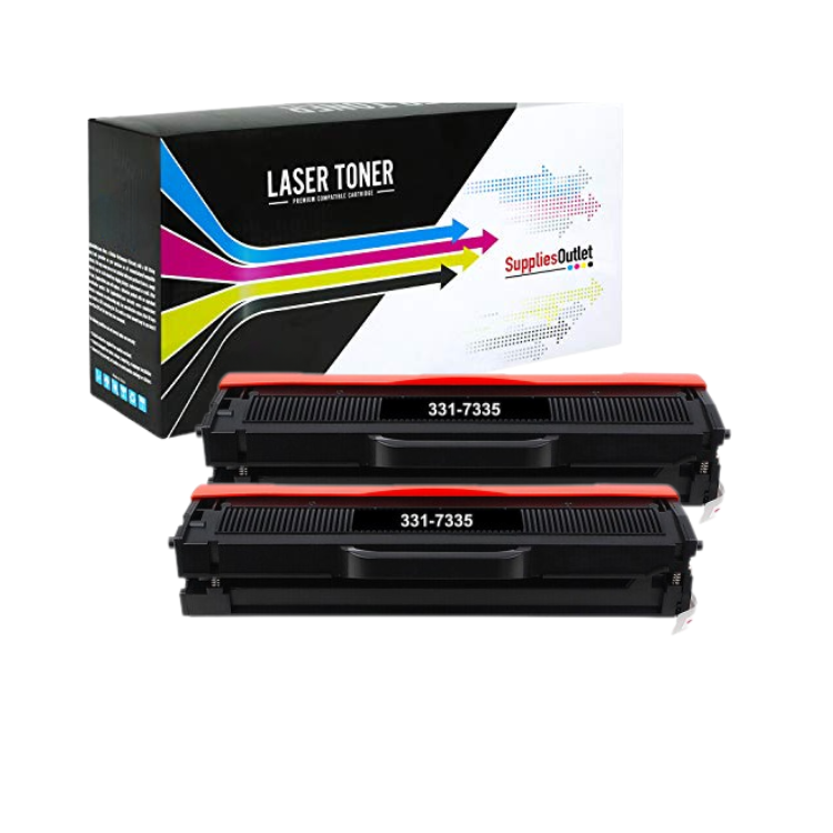 Compatible Dell 331-7335 (HF442) Black Toner Cartridge  - 1,500 Page Yield