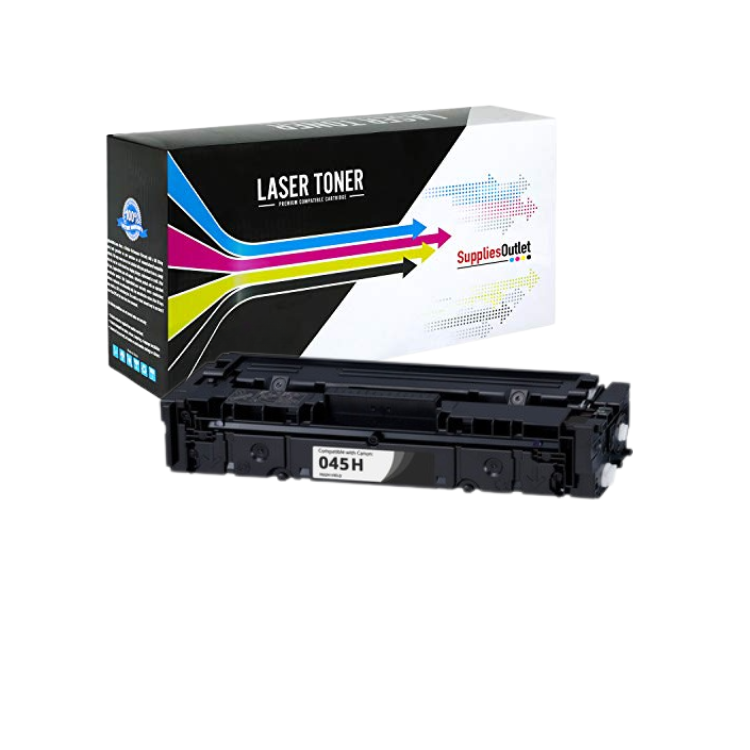 Compatible Canon 045H All Colors High Yield Toner Cartridge - Black 2,800 - Color 2,800 Page Yield