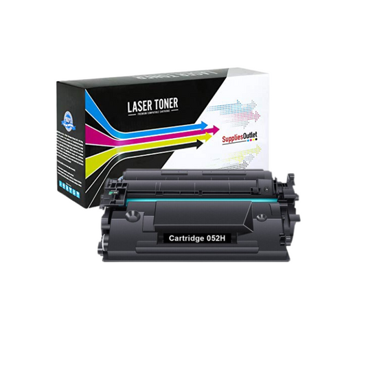Compatible Canon 052H Black High Yield Toner Cartridge - 9,000 Page Yield