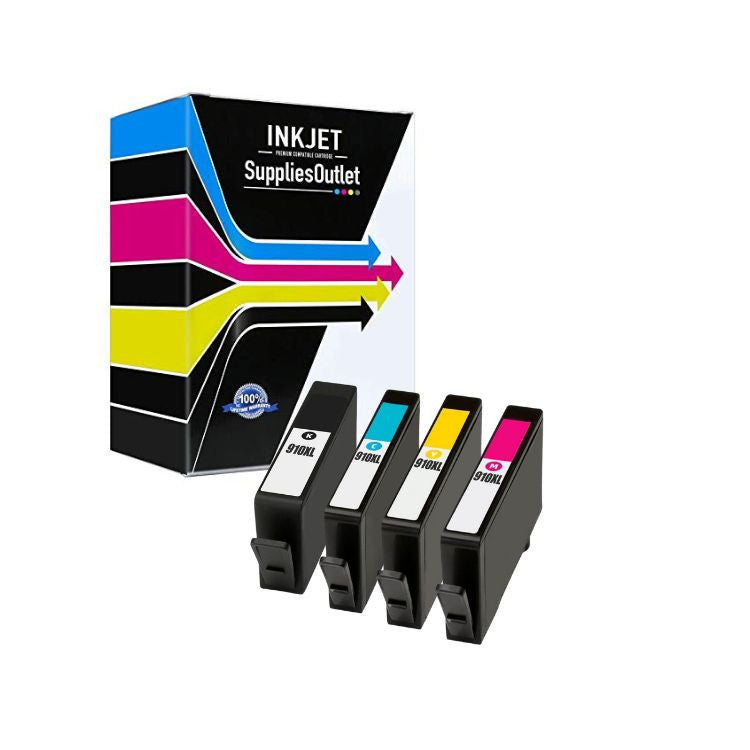 Remanufactured HP 910XL Ink Cartridge (All Colors, High Yield)