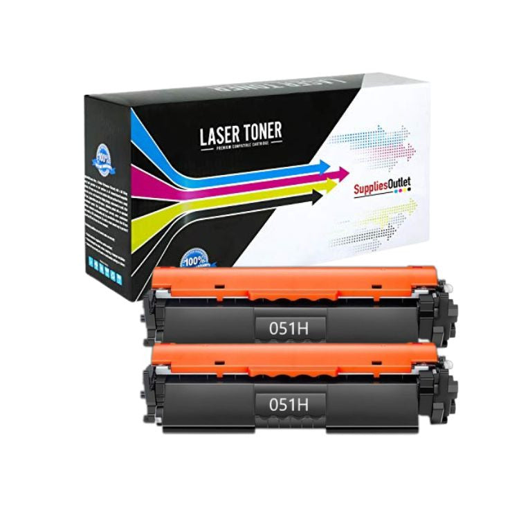 Compatible Canon 051H Black, High Yield Toner Cartridge - 4,000 Page Yield