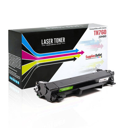 Compatible Brother TN760 (Black)  Toner Cartridge Jumbo - 6,000 Page Yield